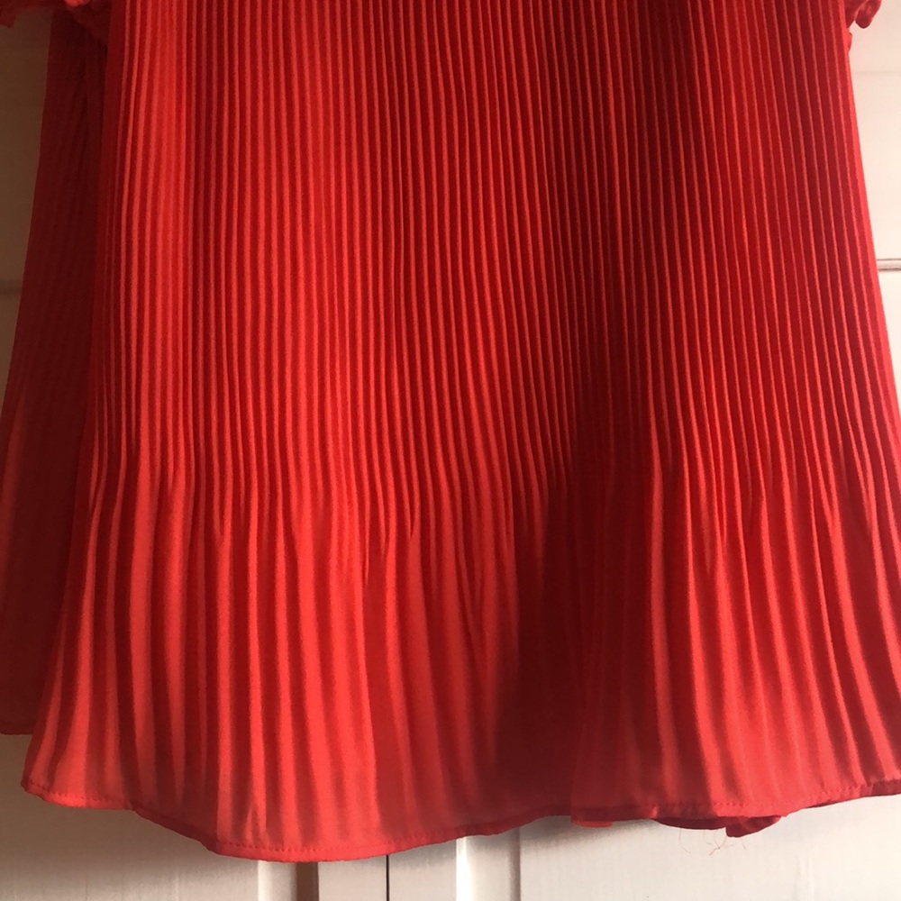TCEC Coral Ruffle Blouse - Picture 3 of 7